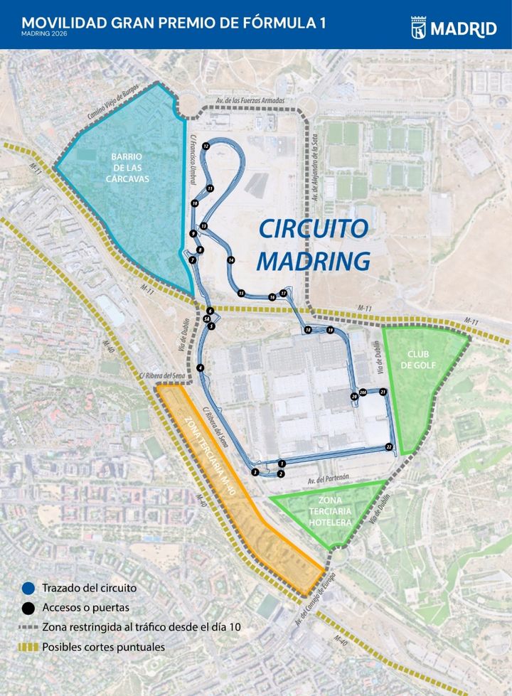 gp-espana-f1-madrid-trafico-aparcamiento