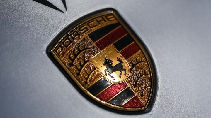 El logo de Porsche