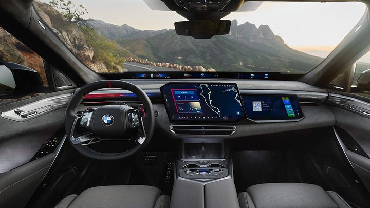 Vista interior del nuevo BMW X5 M60e xDrive