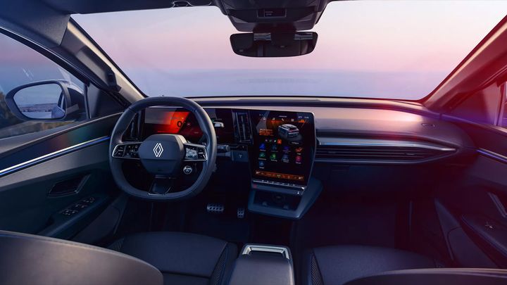 Renault Megane E-Tech Eléctrico 2027 - interior