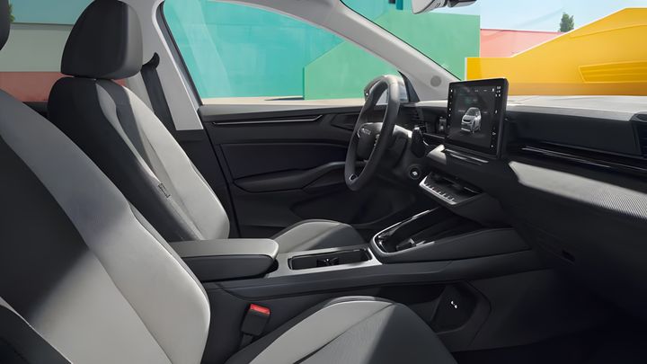 Detalle de los asientos del Skoda Epiq Easy 35