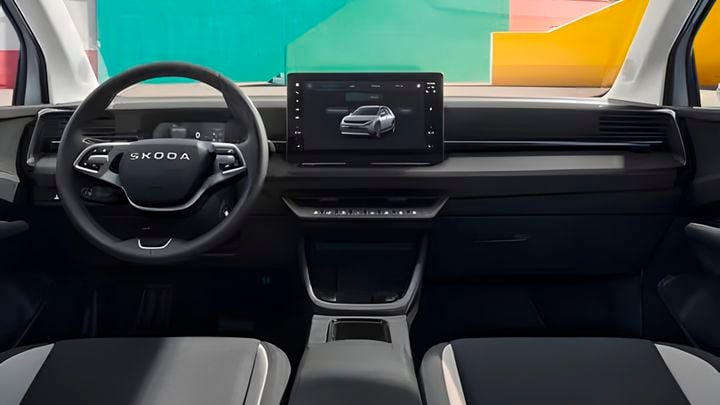 Salpicadero del Skoda Epiq Easy 35