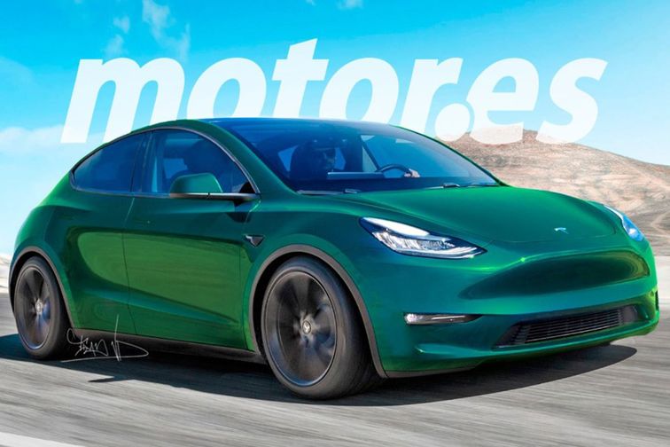 Imagen del Tesla Model 2