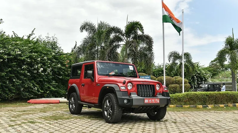  El rival indio del Jeep Wrangler, el nuevo Mahindra Thar, es un éxito de ventas