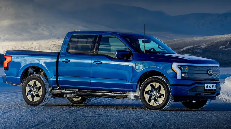  Ford venderá en Europa su primer pick-up eléctrico, el nuevo F