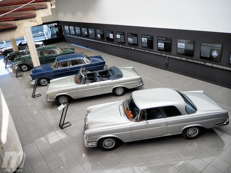 Visitamos el Museo Aguinaga de coches Mercedes
