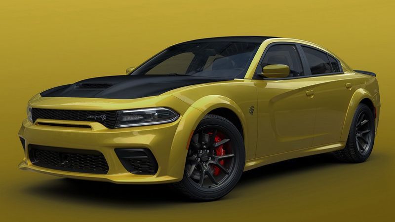 El Color Gold Rush Llega A Las Versiones Más Radicales Del Dodge Charger - Dodge Charger Paint Colors 2019
