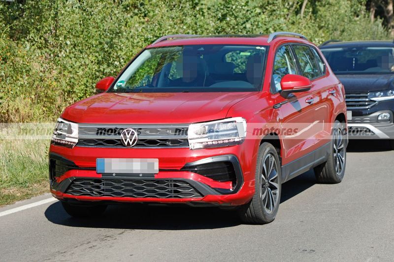 Tharu Visual Raya El Volkswagen Tharu Facelift para China, cazado en fotos espía en Alemania
