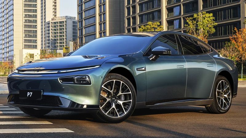 La marca de coches eléctricos Xpeng llega a España con el modelo P7, un ...