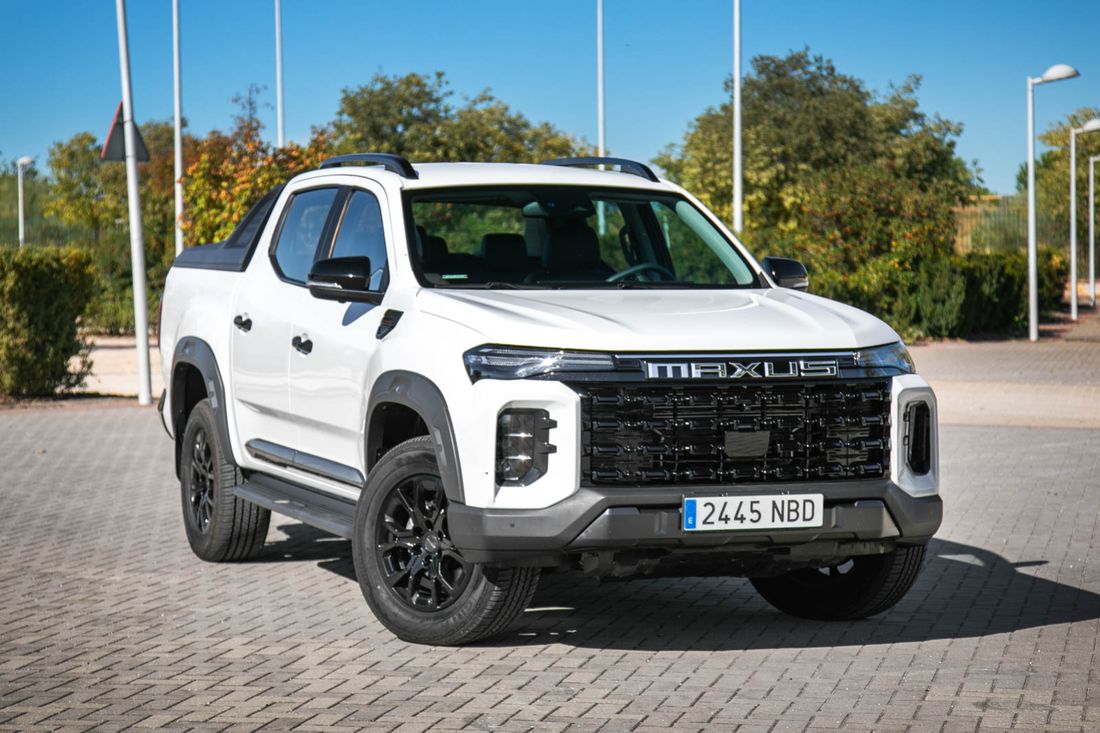 Este asequible pick-up diésel de Maxus reta al Ford Ranger, lo probé y ...