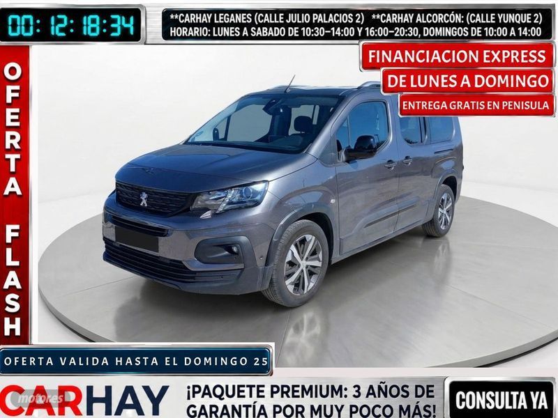 Peugeot Rifter GT BlueHDi 130 S&amp;S 6 Vel. MAN 7 plazas Long - Imagen 1