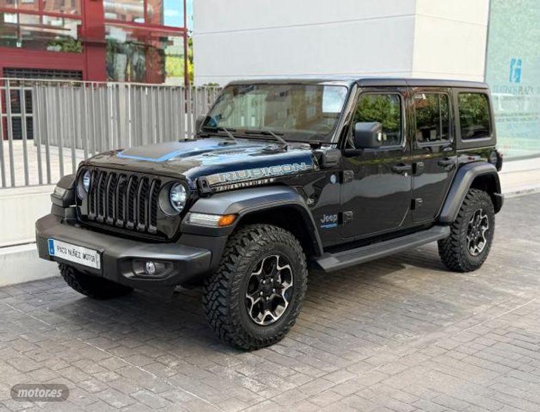 Jeep Wrangler Wrangler 5p Rubicon 4xe 2.0 ATX 380Cv 4WD PHEV - Imagen 1