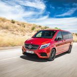 Mercedes V 300 d Largo (Rojo Jacinto Metalizado) - Miniatura 4