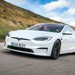 Tesla Model S Plaid (Blanco Perla) - Miniatura 2