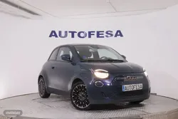 Fiat 500 ELECTRICO ACTION AUTO 95CV 3P # IVA DEDUCIBLE, NAVY, PARKTRONIC - Miniatura 3