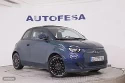 Fiat 500 e CABRIO ELECTRICO ICON AUTO 95CV 2P # IVA DEDUCIBLE,NAVI,PARKTRONIC, - Miniatura 3