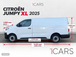 Citroen Jumpy FURGÓN TALLA XL BLUEHDI 120 S&S 6V - Miniatura 2