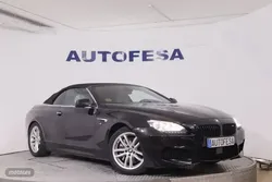 BMW Serie 6 640DA AUTO 320CV CABRIO PACK M 320CV 2P # IVA DEDUCIBLE,CUERO,NAVI,CAMARA TRASERA - Miniatura 5