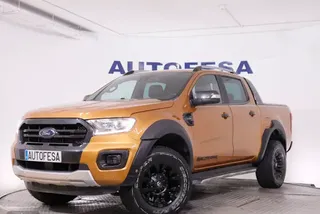 Ford Ranger 2.0 TDCI DOBLE CABINA WILDTRAK 4X4 AUTO 213CV 4P # CUERO, NAVY, PARKTRONIC - Foto 1