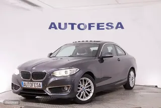 BMW Serie 2 220I COUPE AUTO 184CV 2P #CUERO, TECHO ELEC, NAVY, PARKTRONIC - Foto 1