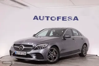 Mercedes Clase C C200 MHEV AMG LINE AUTO 184CV 4P EXTRAS OPCIONALES 4.140€ # IVA DEDUCIBLE,NAVI,CAMARA TRASERA,PARKTRONIC - Foto 1